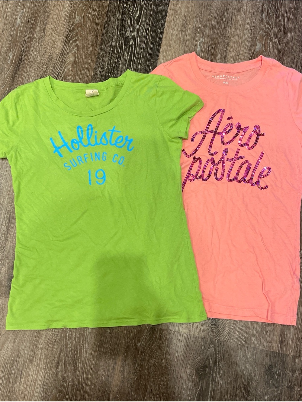 Aeropostale Pink Graphic Tee